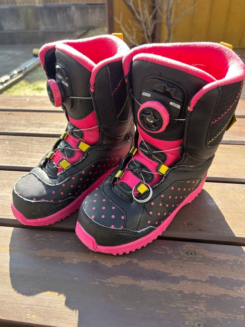 板110cm&21cmブーツ◆スノーボード ジュニア キッズ kissmark