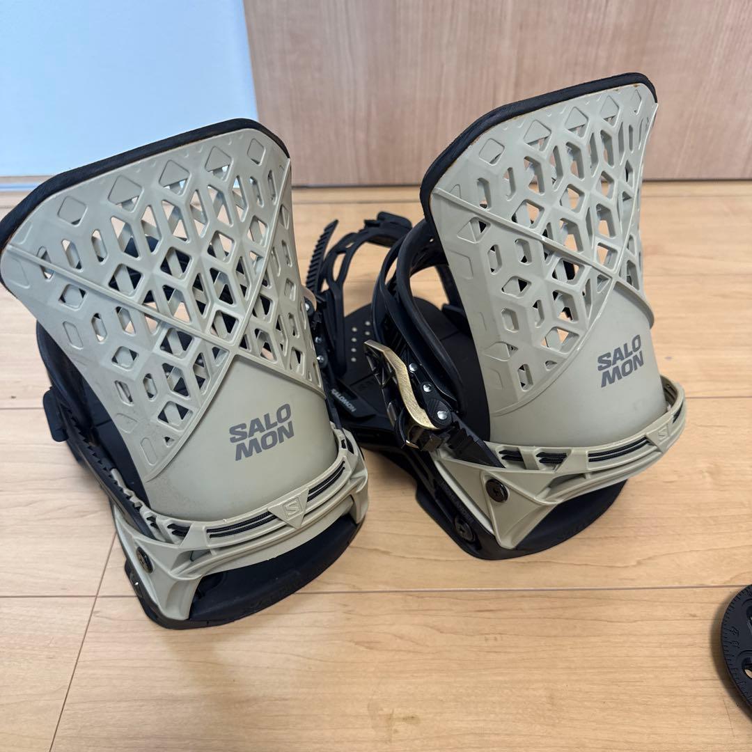 【美品】Salomon Highlander スノーボード ビンディングSサイズ
