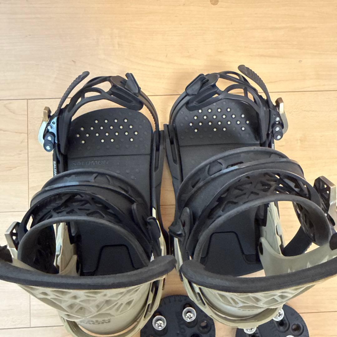 【美品】Salomon Highlander スノーボード ビンディングSサイズ