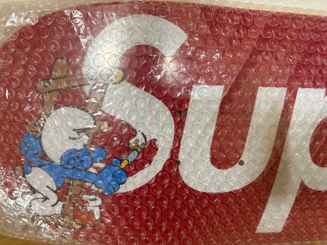 supreme スケートボードデッキスマーフスデザイン　新品未使用