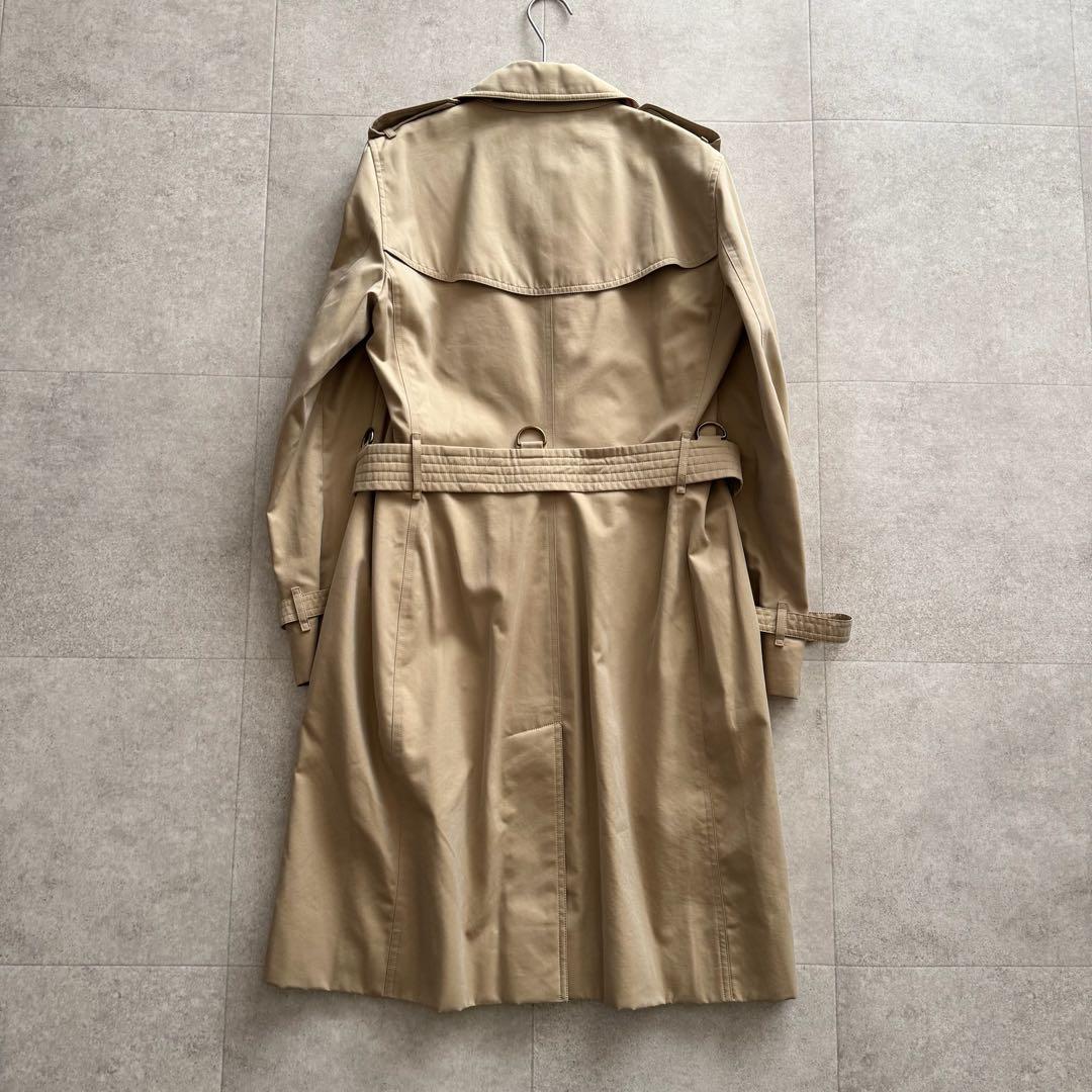 バーバリー　ケンジントン　トレンチコート　ノバチェック3　38　 ハニーベージュ