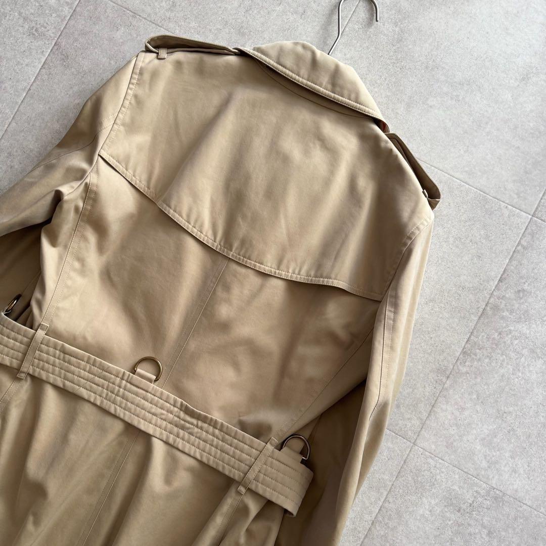 バーバリー　ケンジントン　トレンチコート　ノバチェック3　38　 ハニーベージュ