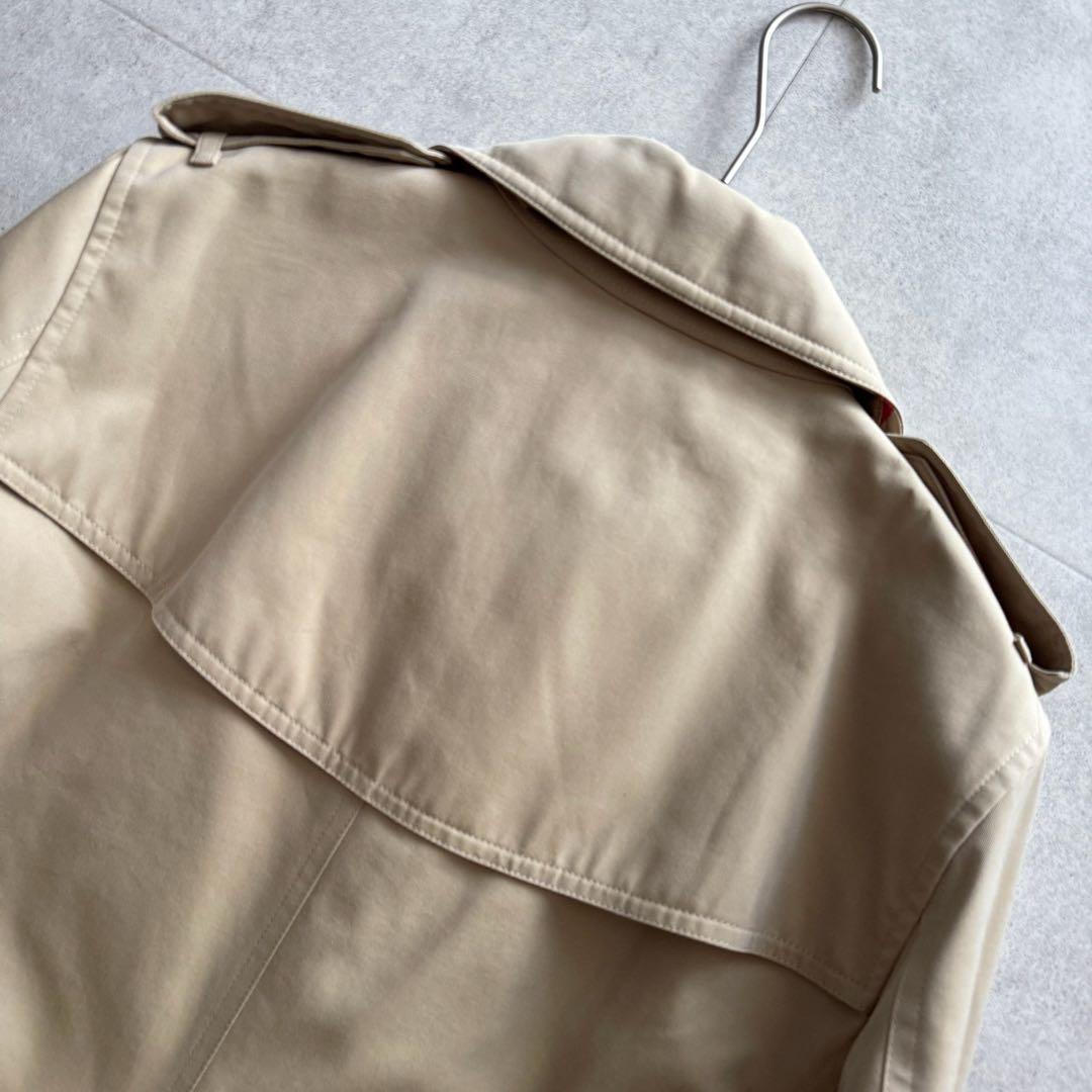 バーバリー　ケンジントン　トレンチコート　ノバチェック3　38　 ハニーベージュ