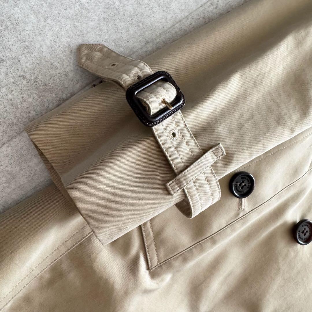 バーバリー　ケンジントン　トレンチコート　ノバチェック3　38　 ハニーベージュ