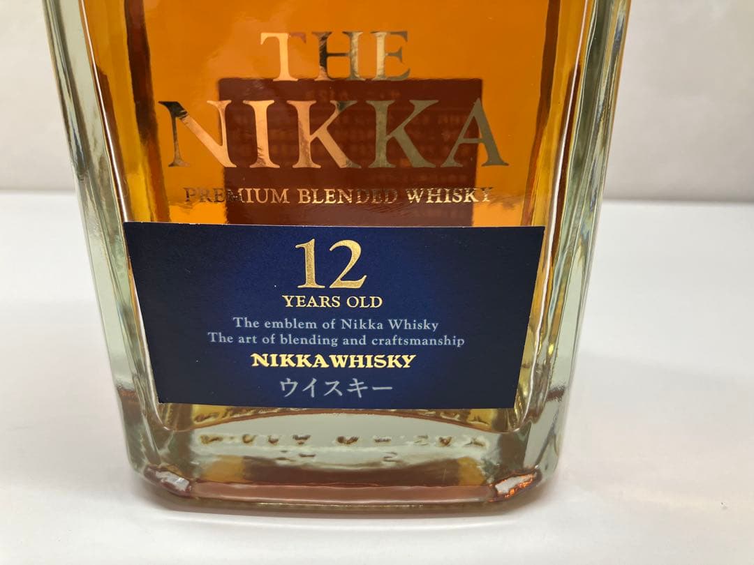 THE NIKKA 12 YEARS OLD ザ　ニッカ　12年　【A928】