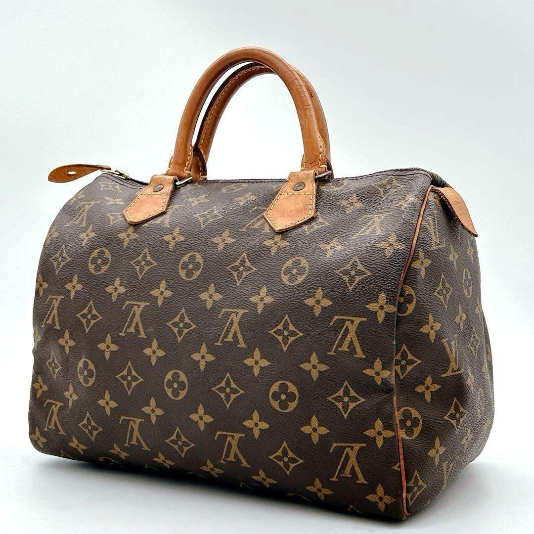 LOUIS VUITTON ルイヴィトン モノグラム スピーディ30 南京錠