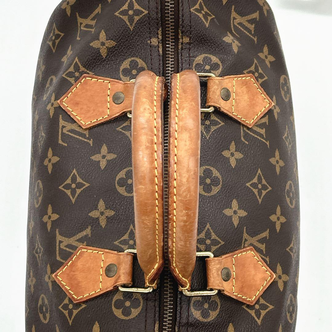 LOUIS VUITTON ルイヴィトン モノグラム スピーディ30 南京錠
