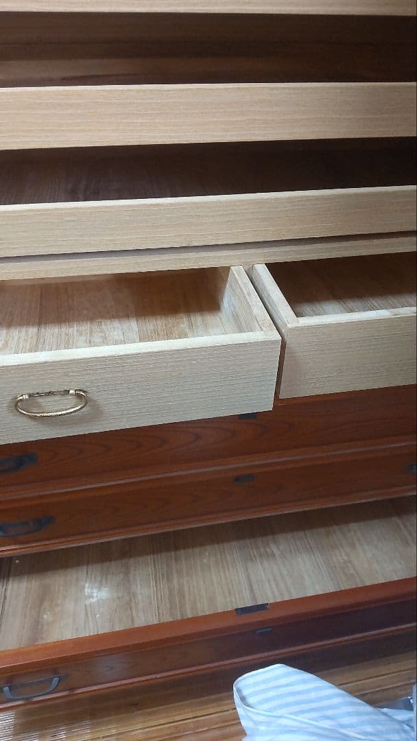 天然桐 和装タンス