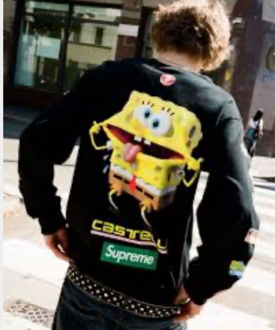 トップス Supreme x SpongeBob Castelli Racing L/S