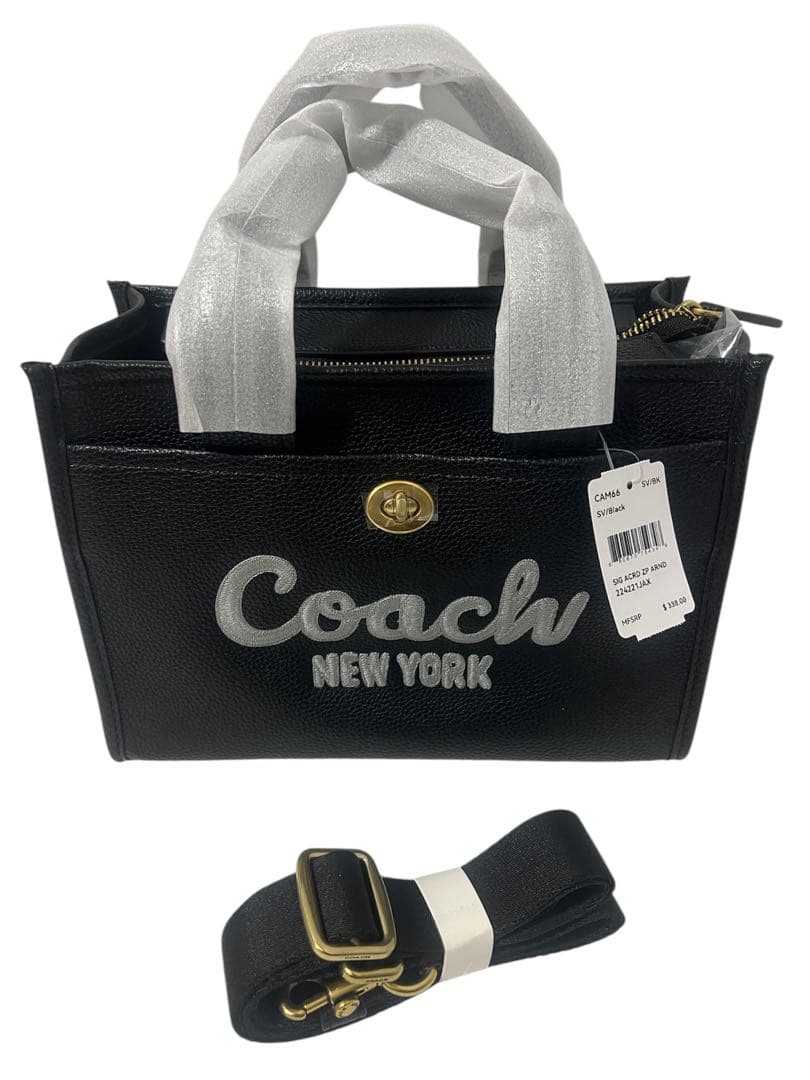 【極美品】COACH コーチ カーゴ トート 26 2WAY CP164 黒