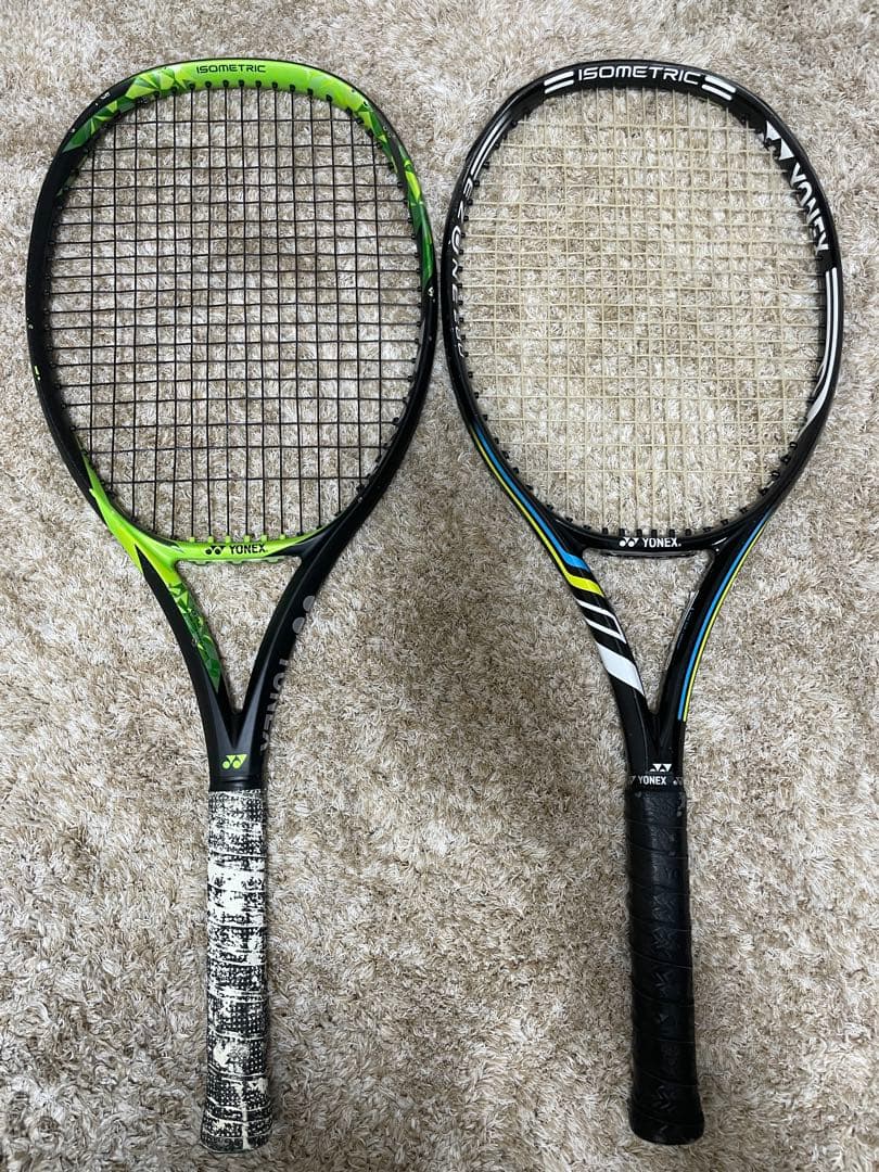 テニスラケット2本セットおまけ付 YONEX EZONE280、EZONE100