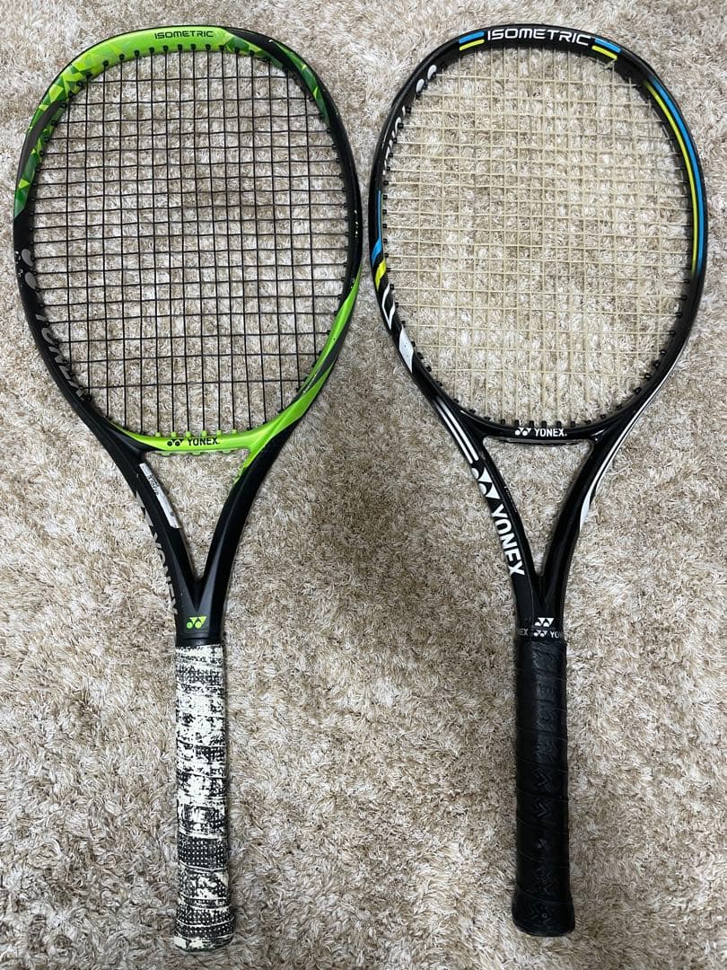 テニスラケット2本セットおまけ付 YONEX EZONE280、EZONE100