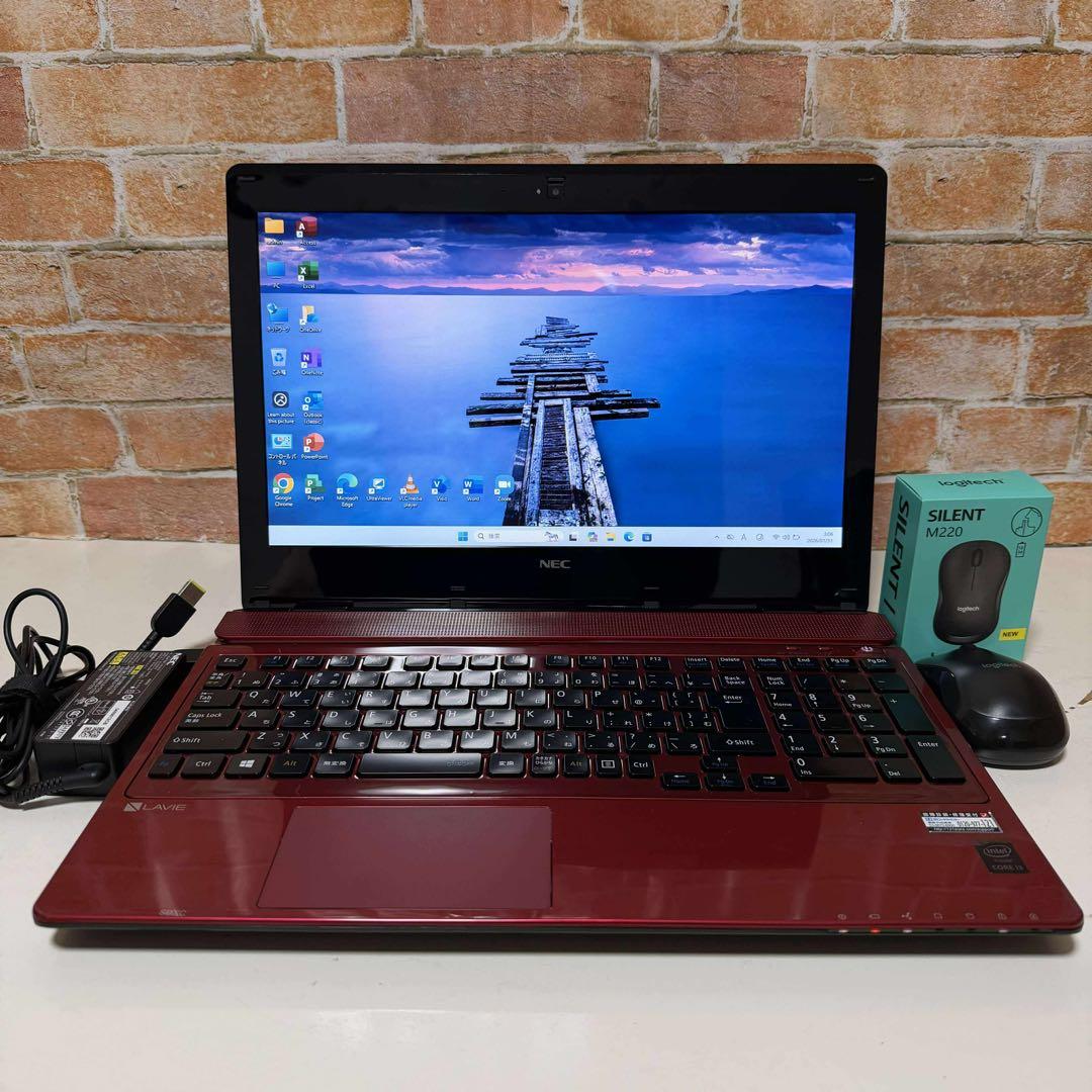 NECノートPC Webカメラ　Windows 11Pro オフィス付き