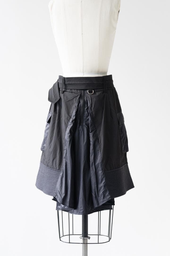 MONCLER SONO モンクレール ナイロン ベルト スカート