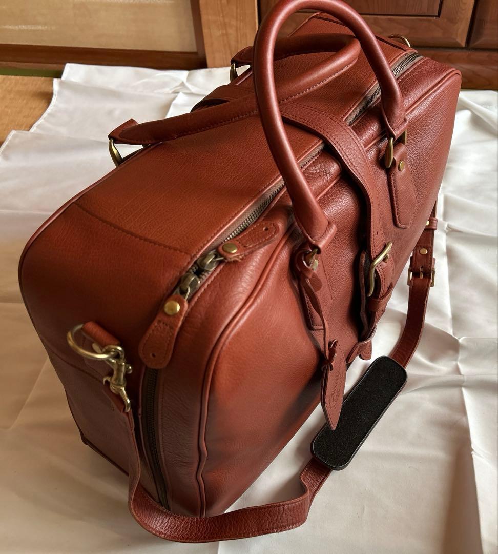 サントリー角瓶オリジナル吉田カバン 「ココロカバン」牛革ボストンバッグ