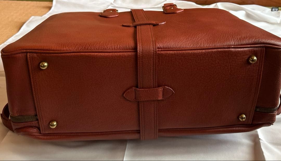 サントリー角瓶オリジナル吉田カバン 「ココロカバン」牛革ボストンバッグ