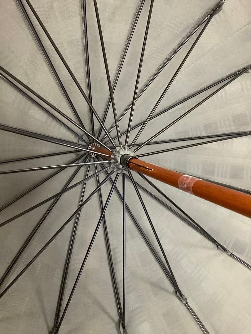 前原光榮商店　チェス　グレー　雨傘
