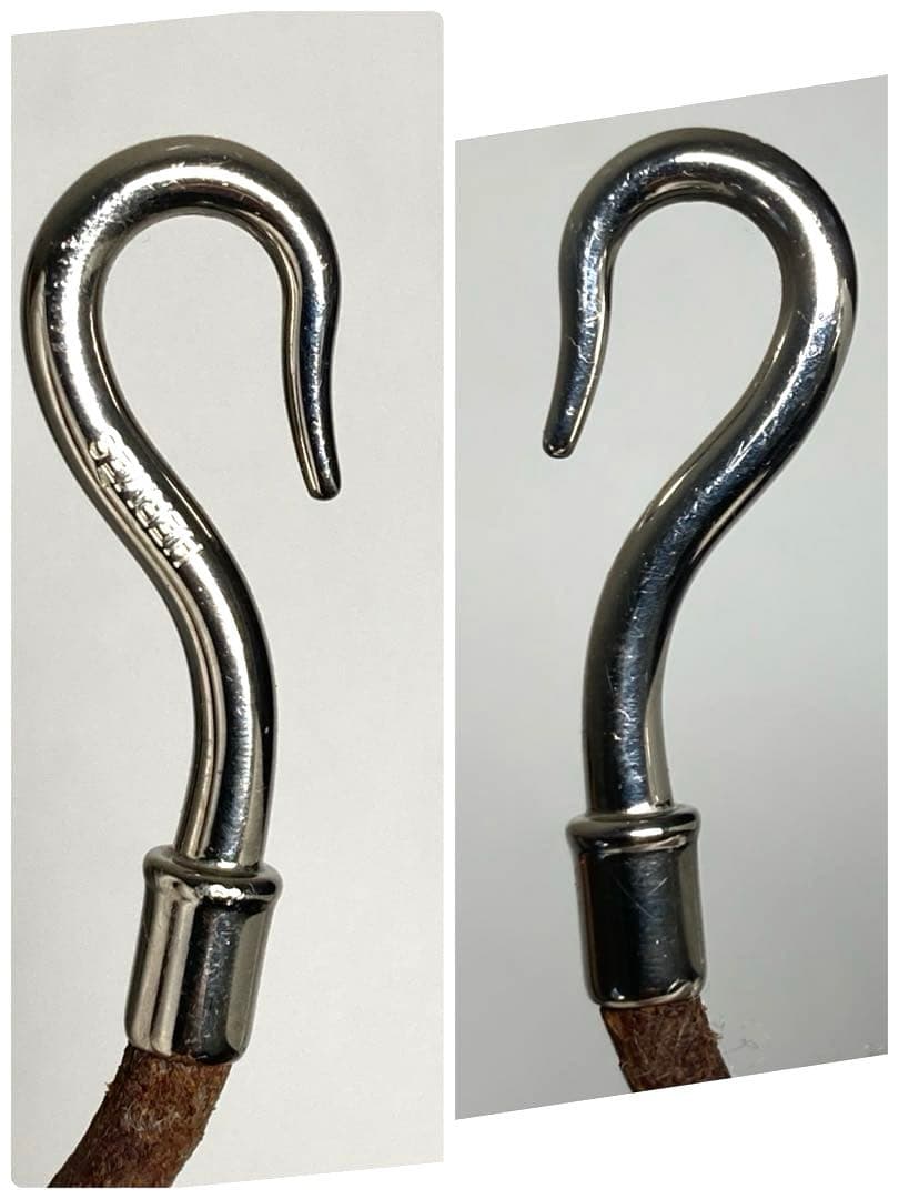 良品　HERMES エルメス　ジャンボ　シルバー金具　レザー　ブレスレット