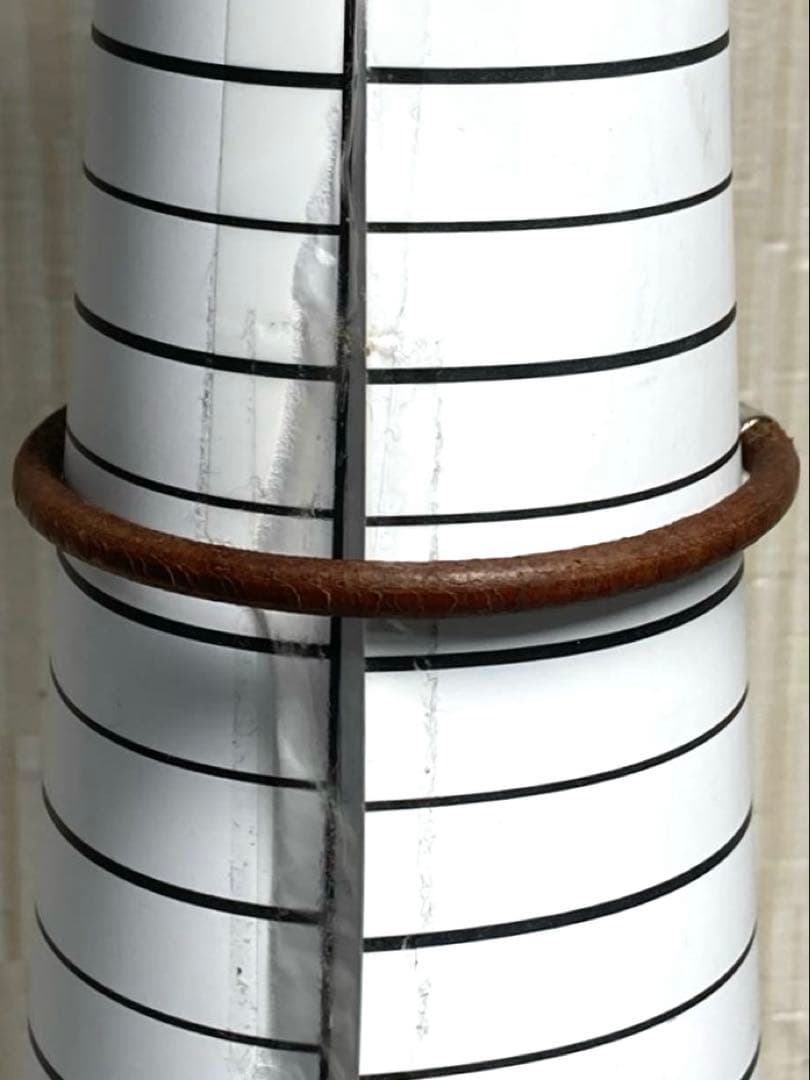 良品　HERMES エルメス　ジャンボ　シルバー金具　レザー　ブレスレット