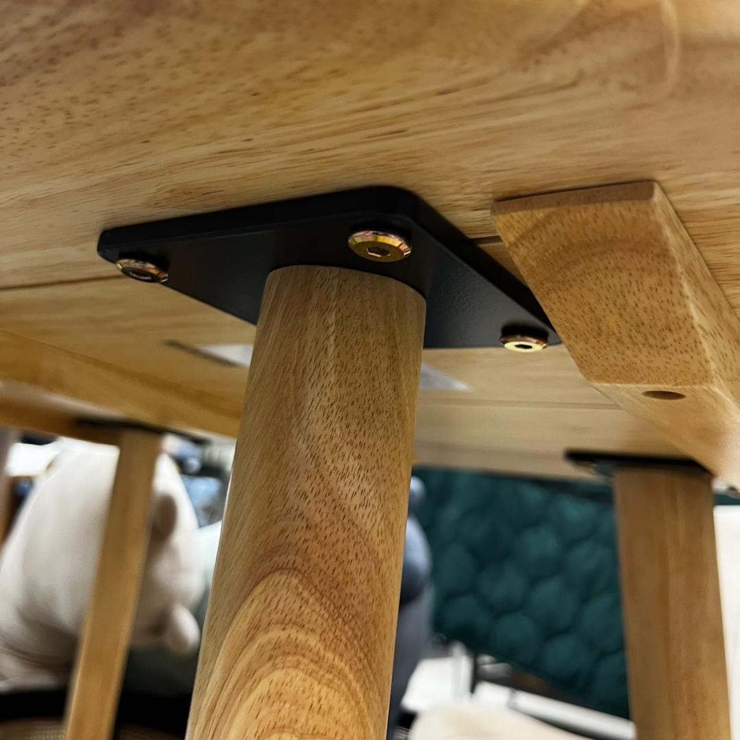 1人用 テーブル 壁寄せ おしゃれ 省スペース 角丸 HOW-001 N02