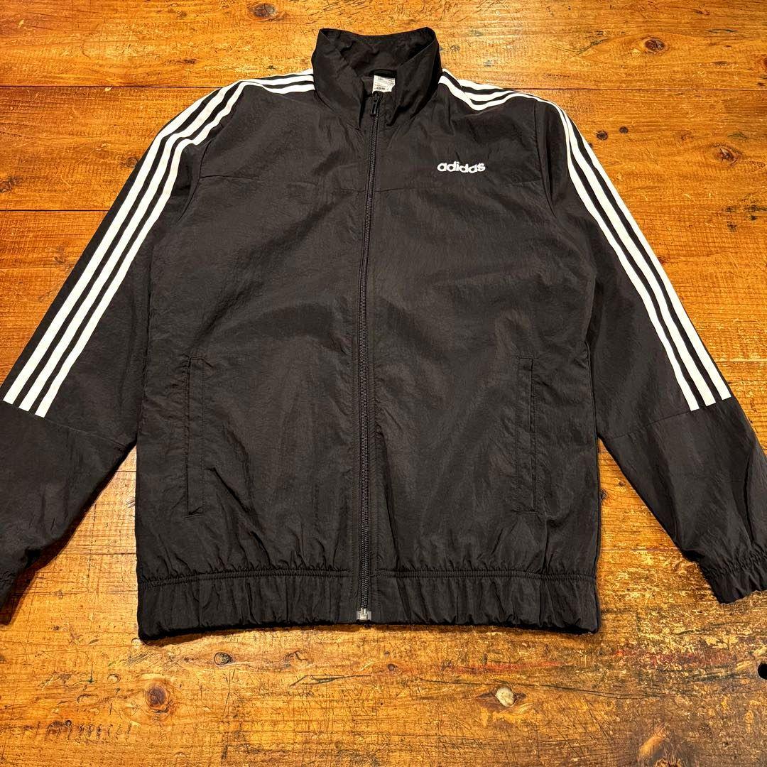 【美品】adidas ナイロン ジャージ 上下セットアップ トラックジャケット