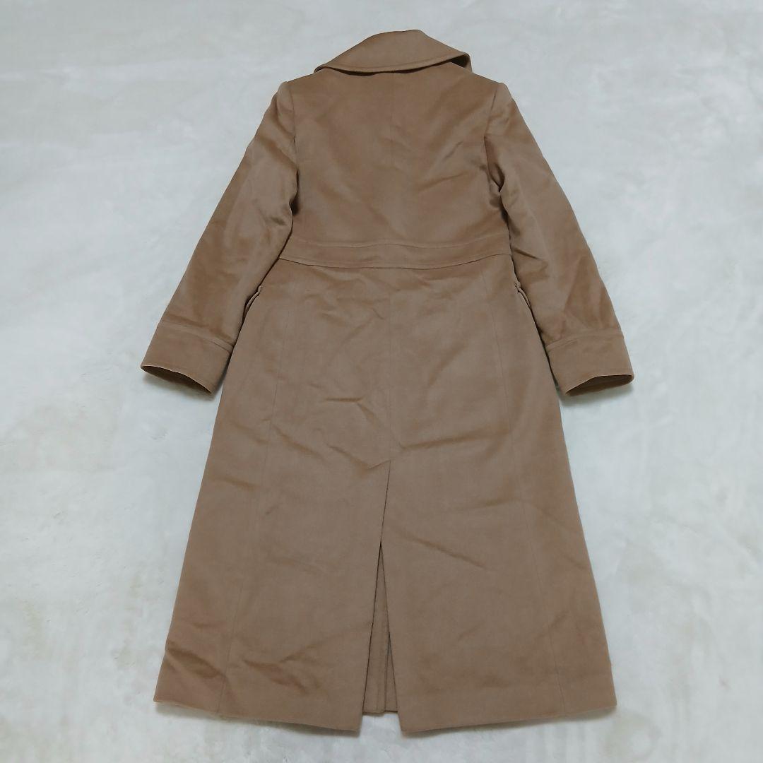 極美品 BROOKS BROTHERS キャメルヘア100% ウールロングコート