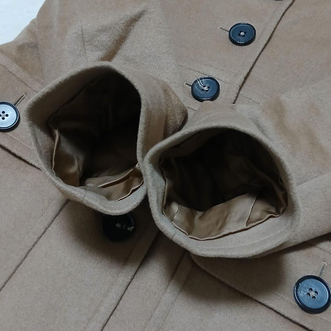 極美品 BROOKS BROTHERS キャメルヘア100% ウールロングコート