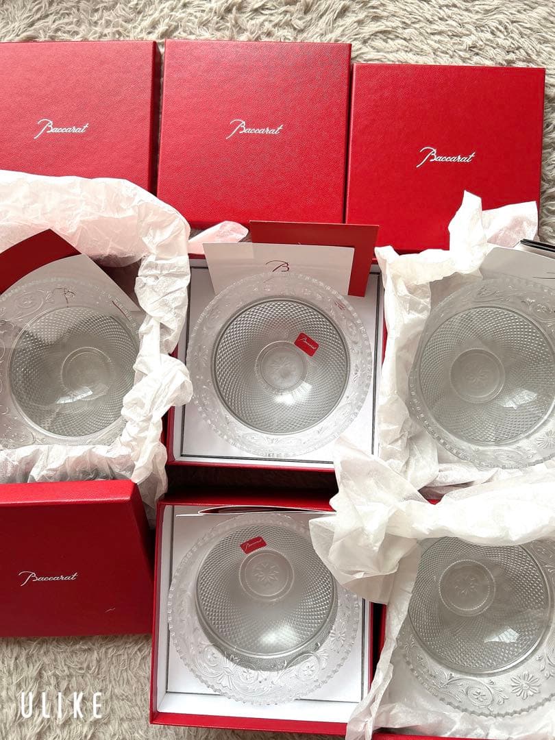 Baccarat アラベスクスモールボウル 5個セット