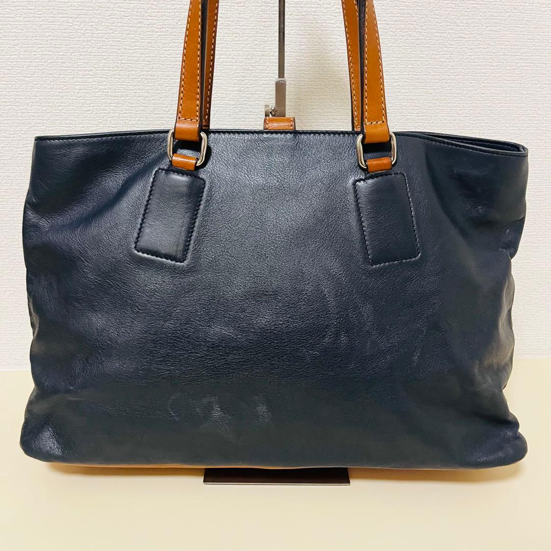 【美品】ダニエルアンドボブ トゥモローランド別注 トートバッグ ネイビー