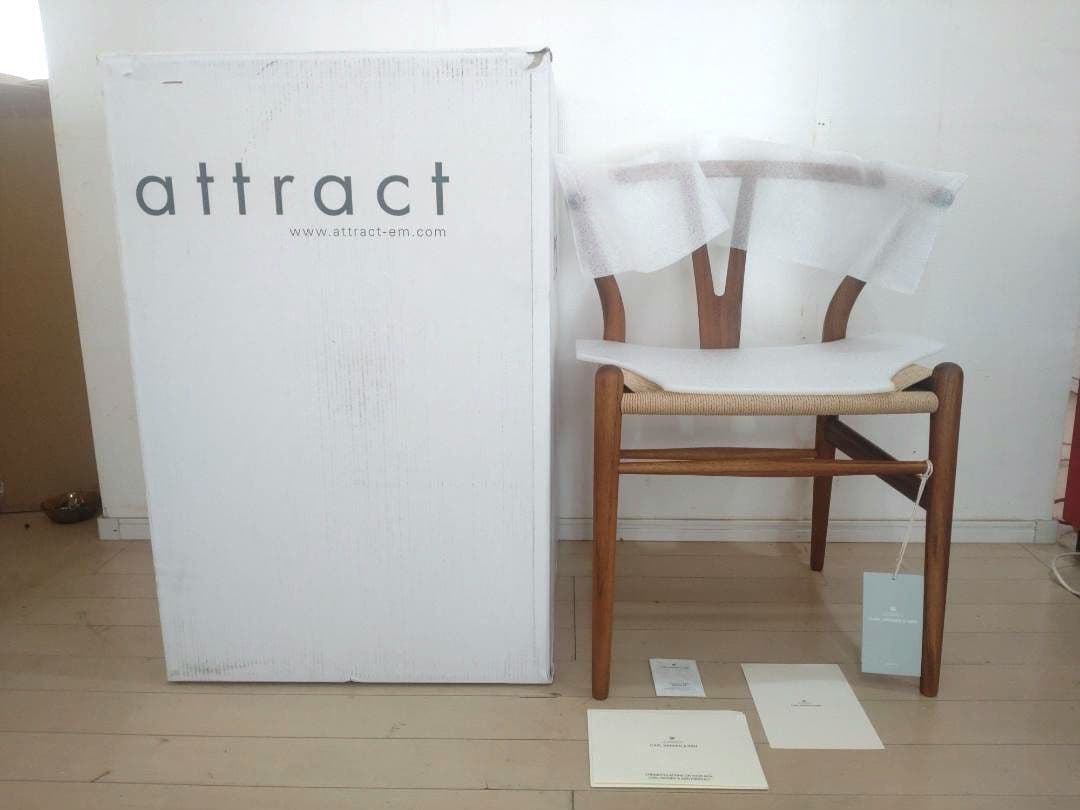 Yチェア　CH24　チークオイル仕上げ　未使用　ウェグナー　カールハンセン＆サン