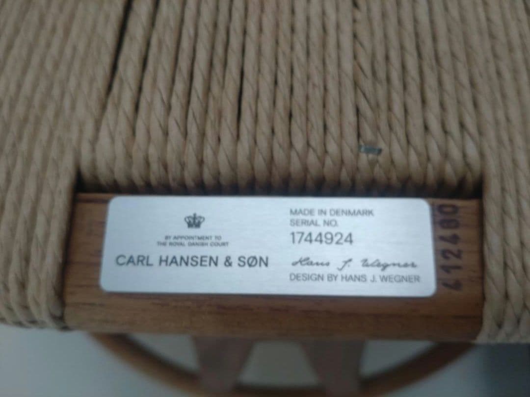 Yチェア　CH24　チークオイル仕上げ　未使用　ウェグナー　カールハンセン＆サン