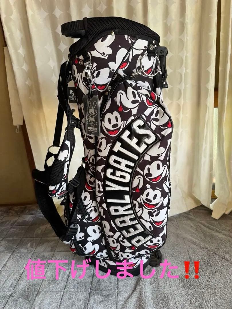 peachi_i パーリーゲイツ・オズワルドキャディバッグアイアンカバー付
