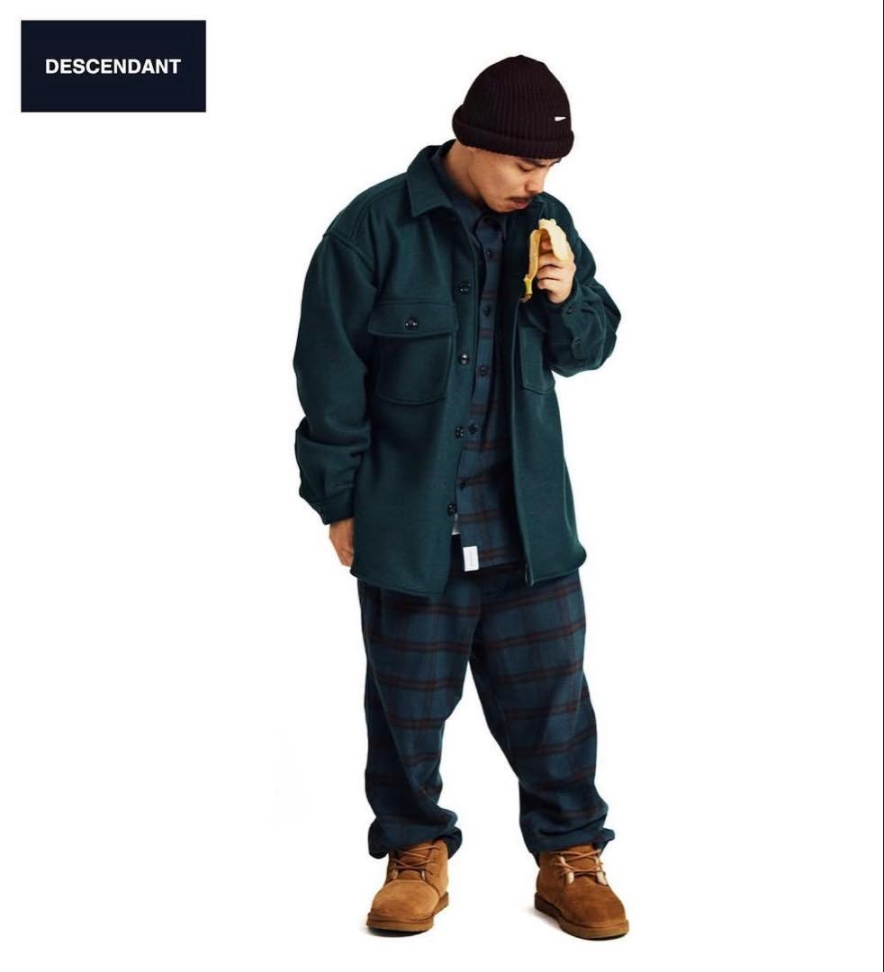 未使用品　ディセンダント CPOC MELTON SHIRT　WTAPS