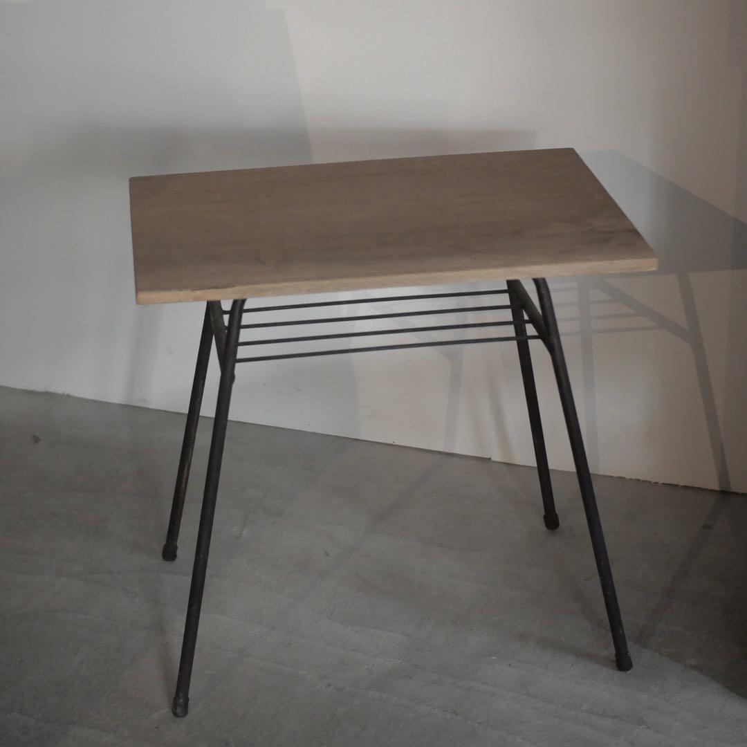 ③コーヒーテーブル　サイドテーブル　机　古家具　古道具　アンティーク　昭和レトロ