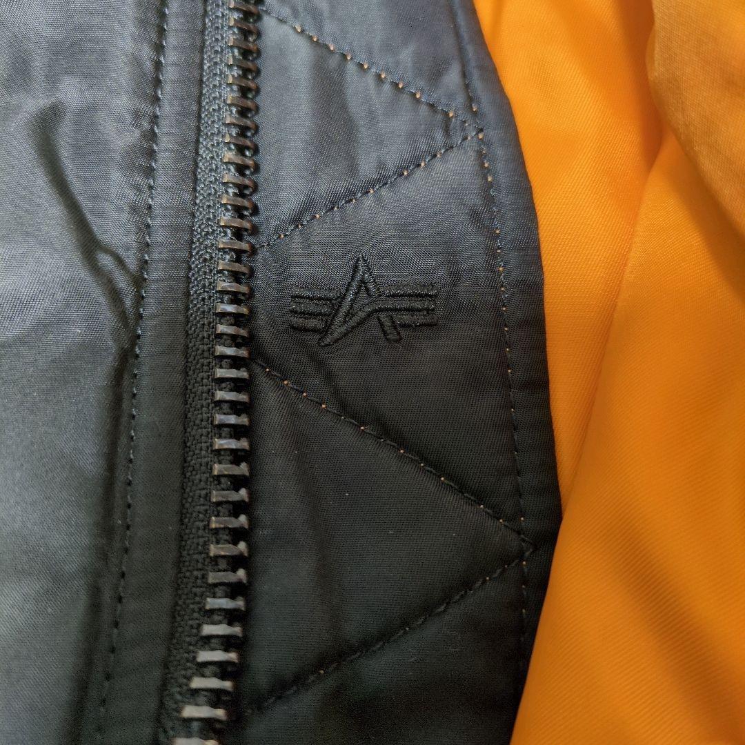 FTC アルファインダストリーズ MA-1 コラボ リバーシブル M ワッペン