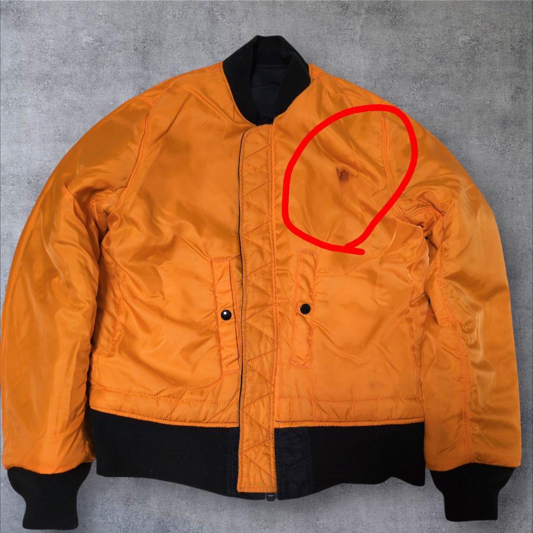 FTC アルファインダストリーズ MA-1 コラボ リバーシブル M ワッペン