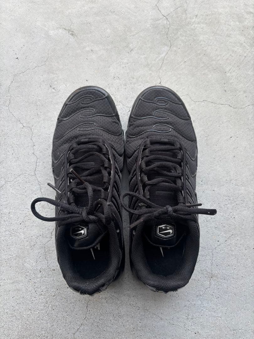 靴 NIKE AIR MAX PLUS BLACK/BLACK-BLACK