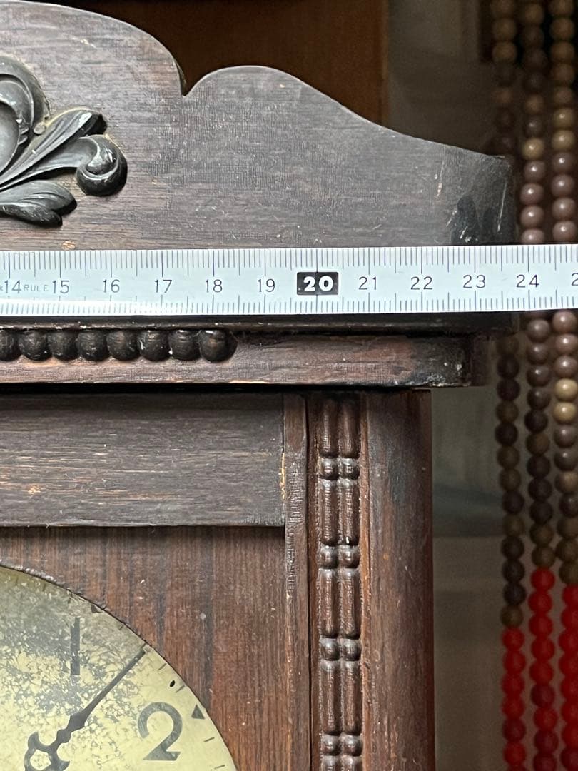 レトロゼンマイ柱時計、HAYASHI ICHIBE(林市兵衛)　、林時計　 大正