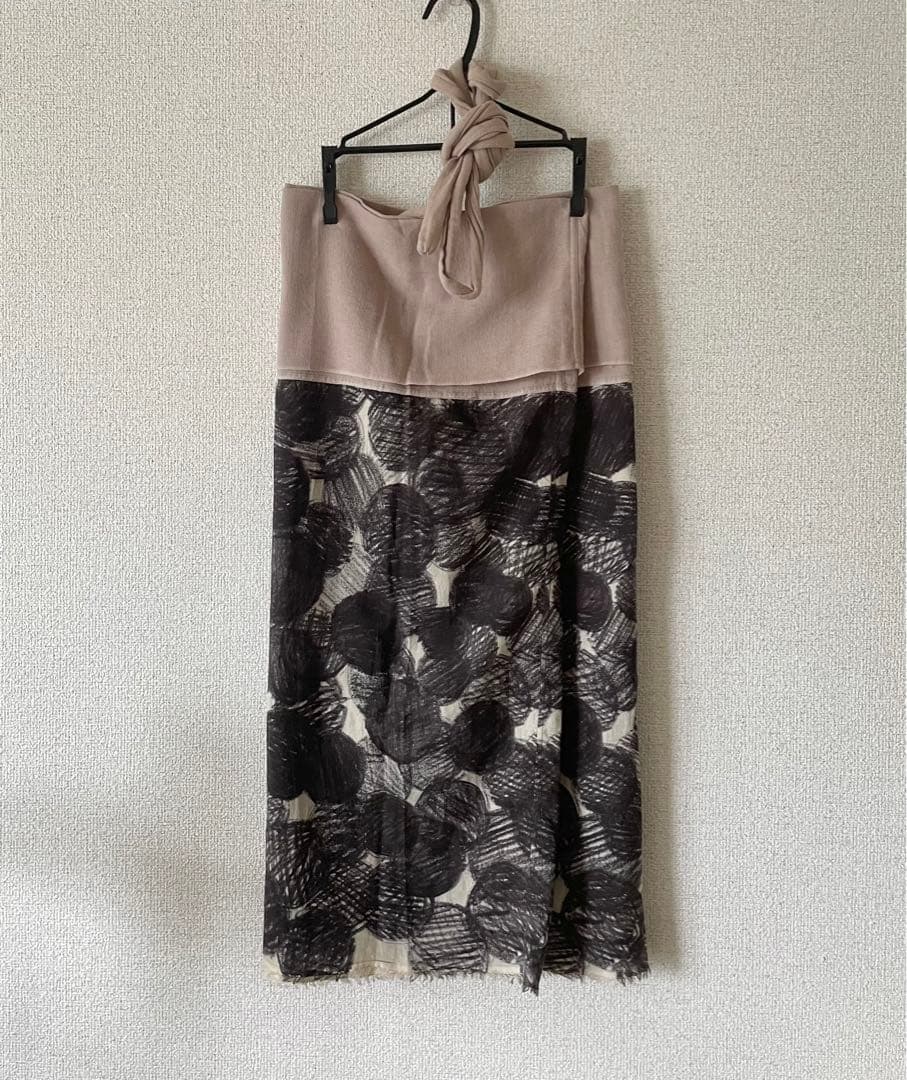 レア 百草サロン momogusa×mina ミナペルホネン 未使用　スカート