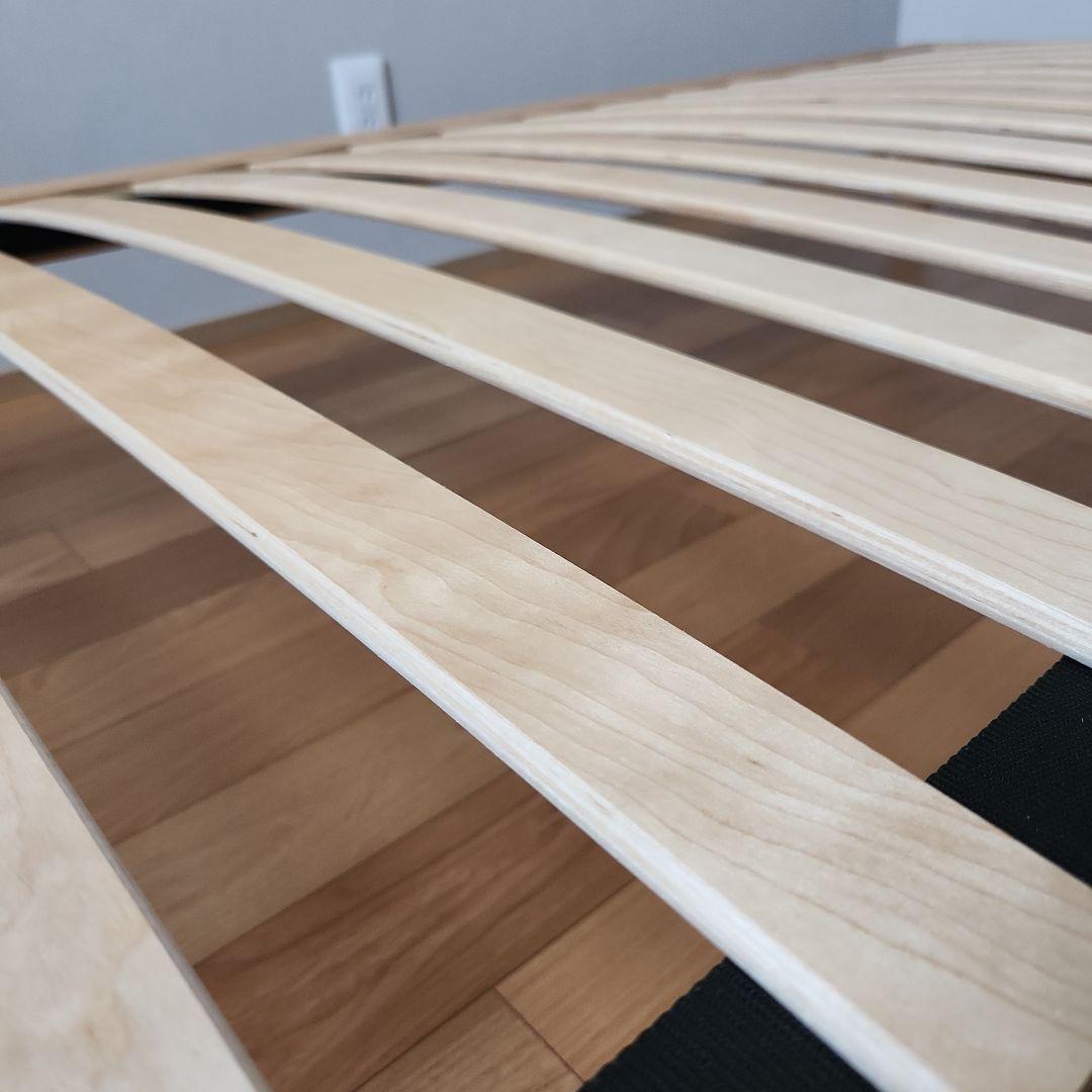無印良品　木製ベットフレーム　美品
