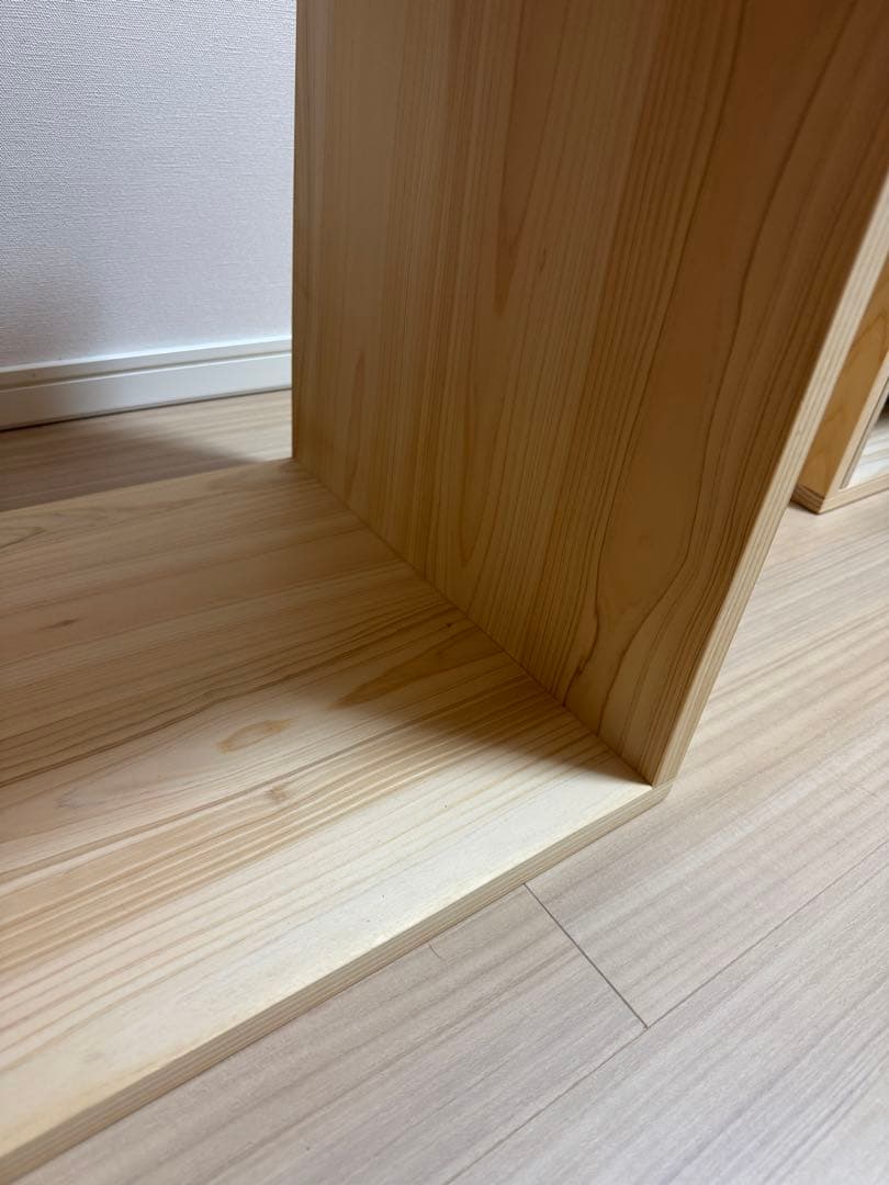 OUR アワーホーム　国産ひのきのオープンボックス／ハーフ