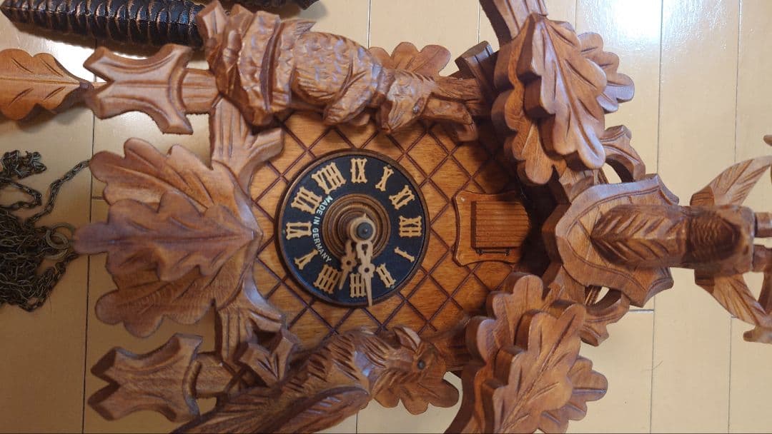 木製 鳩時計 ドイツ製