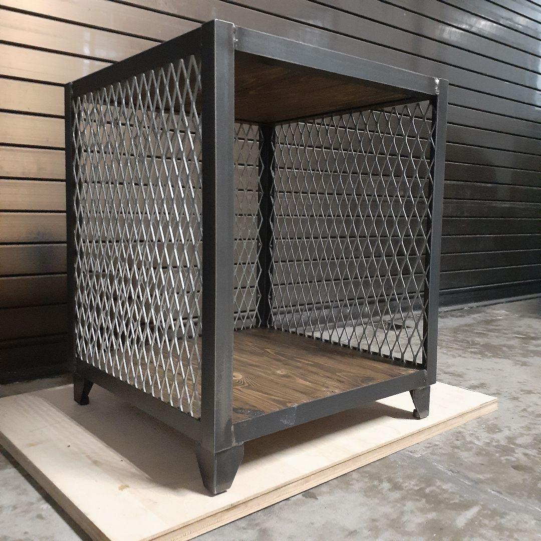 アイアン　シェルフ　ラック　インダストリアル　シューズラック　ヴィンテージ　棚