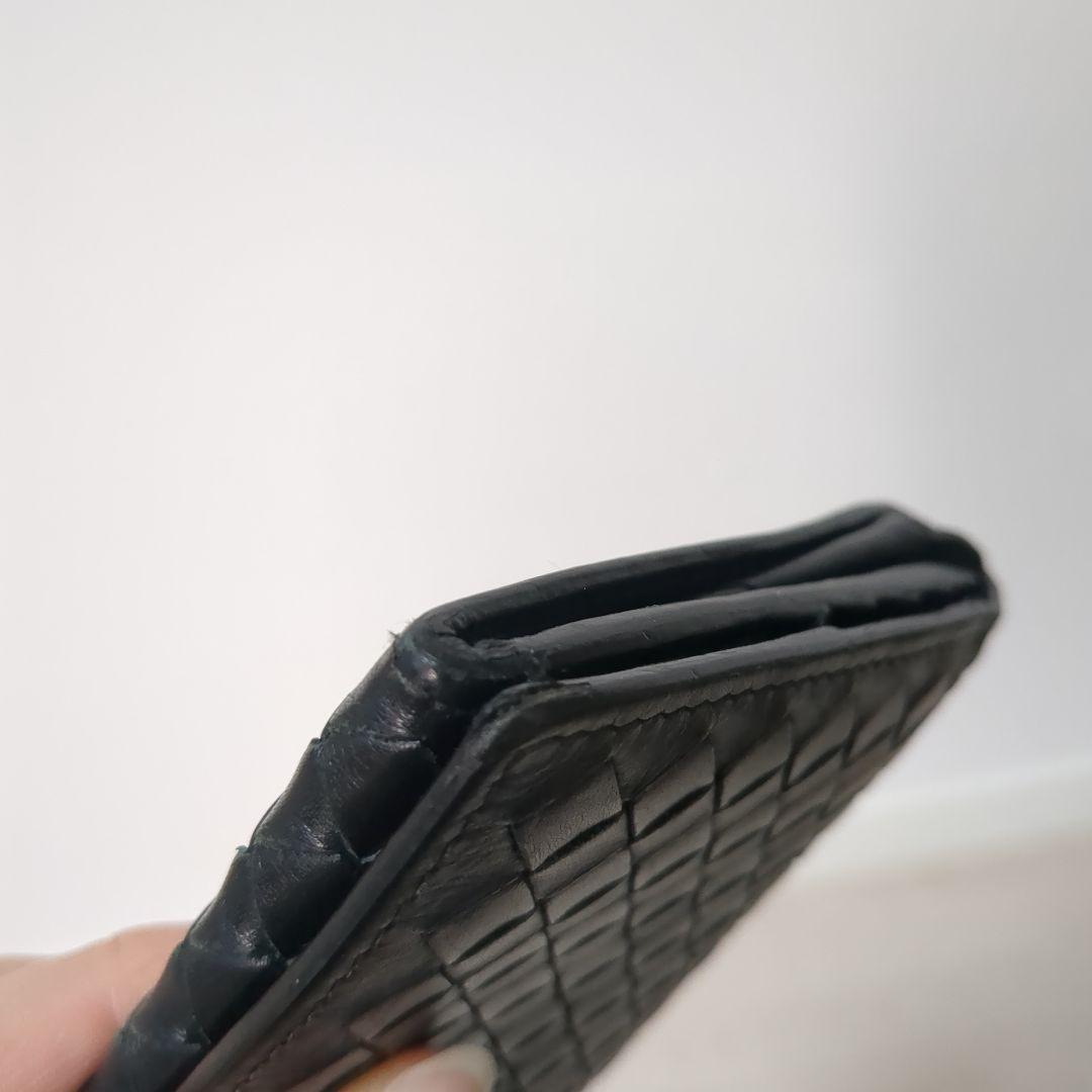 BOTTEG AVENETA ボッテガヴェネタ 長財布 イントレチャートブラック