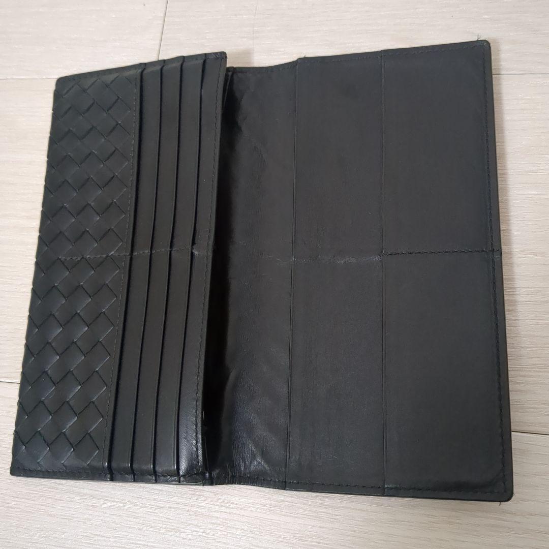 BOTTEG AVENETA ボッテガヴェネタ 長財布 イントレチャートブラック