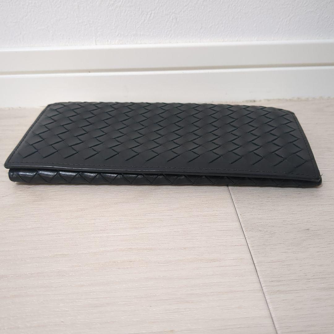 BOTTEG AVENETA ボッテガヴェネタ 長財布 イントレチャートブラック