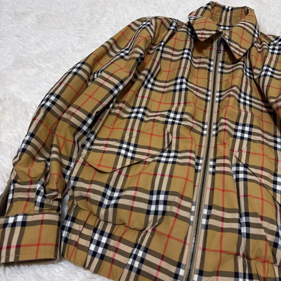 ▪️BURBERRY London England スイングトップ　リバーシブル