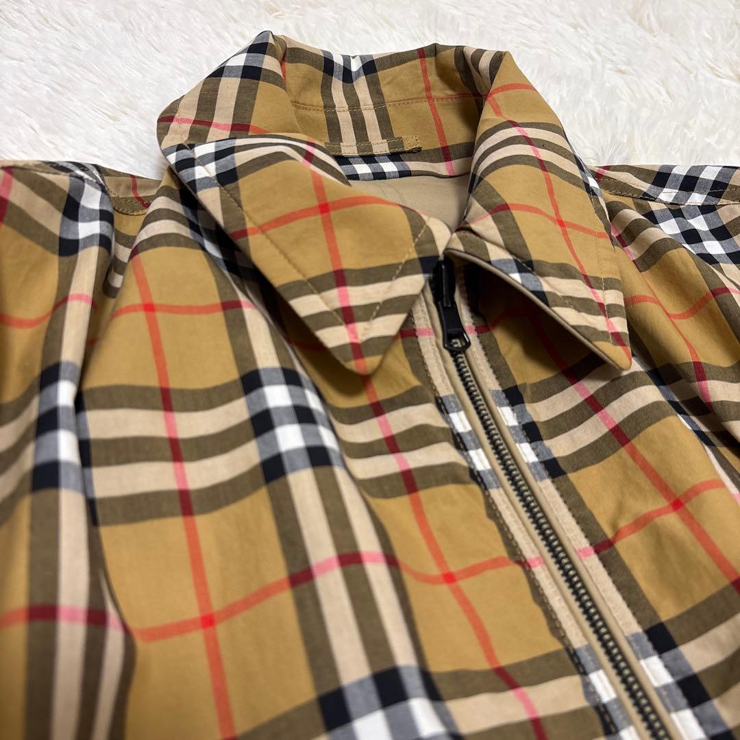 ▪️BURBERRY London England スイングトップ　リバーシブル