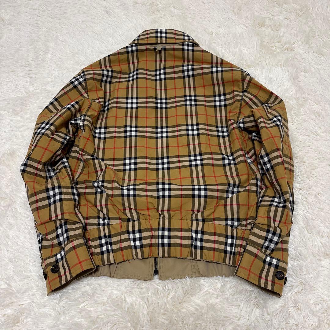 ▪️BURBERRY London England スイングトップ　リバーシブル