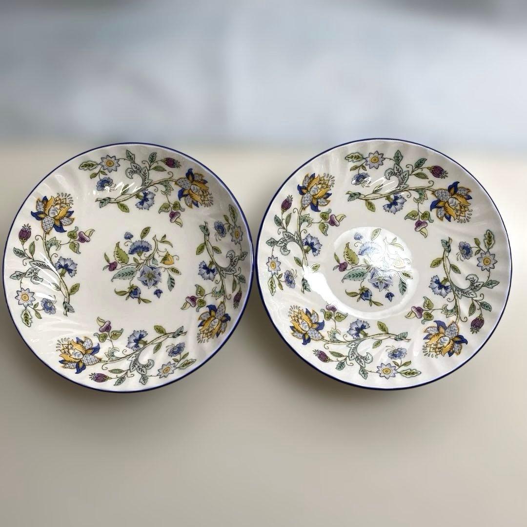 新品 ミントン 16cm ボウル ハドンホール ブルー 浅鉢